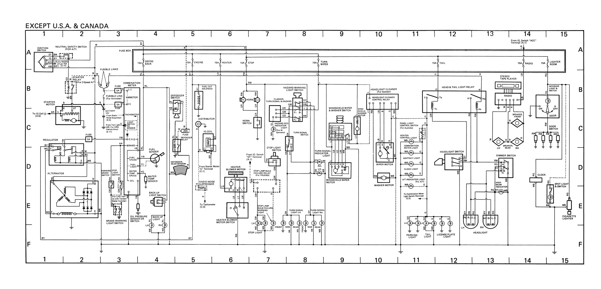 Toyota Corolla Service Manual - Body - 1974 - Page 04-04 (100dpi